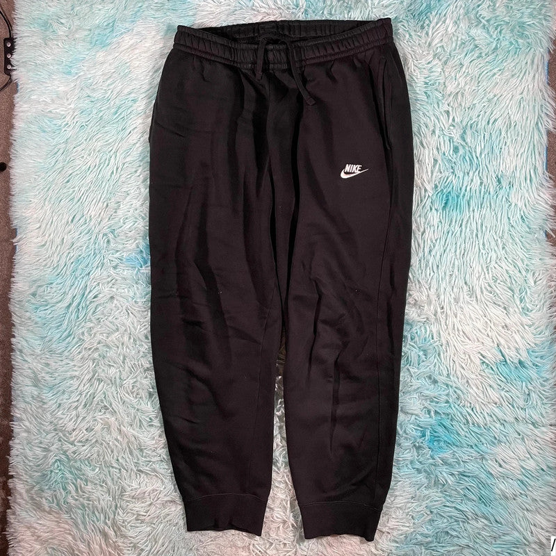 Black Nike Joggers Jogging Bottoms - Large