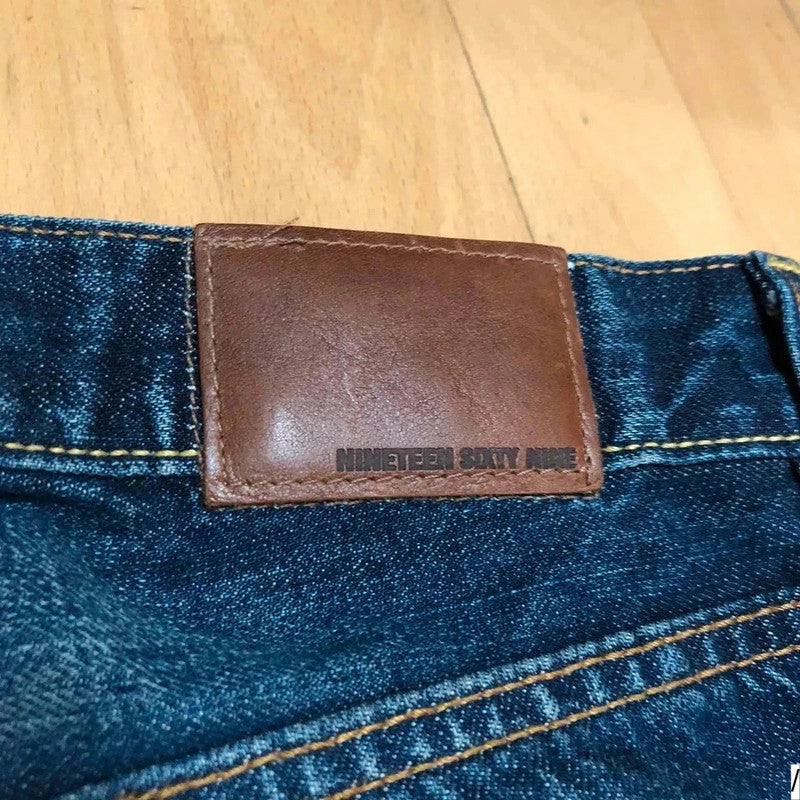 Blue Gap Fremont Selvedge Jeans Japanese Denim - 32W 34L