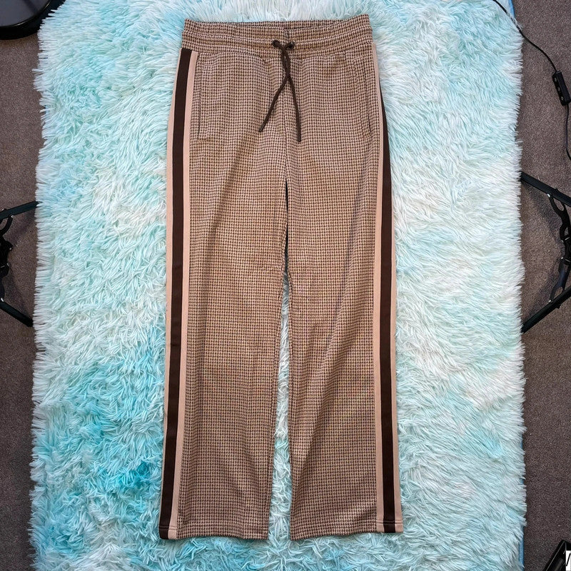 Brown Chequered Gant Trousers - 32W