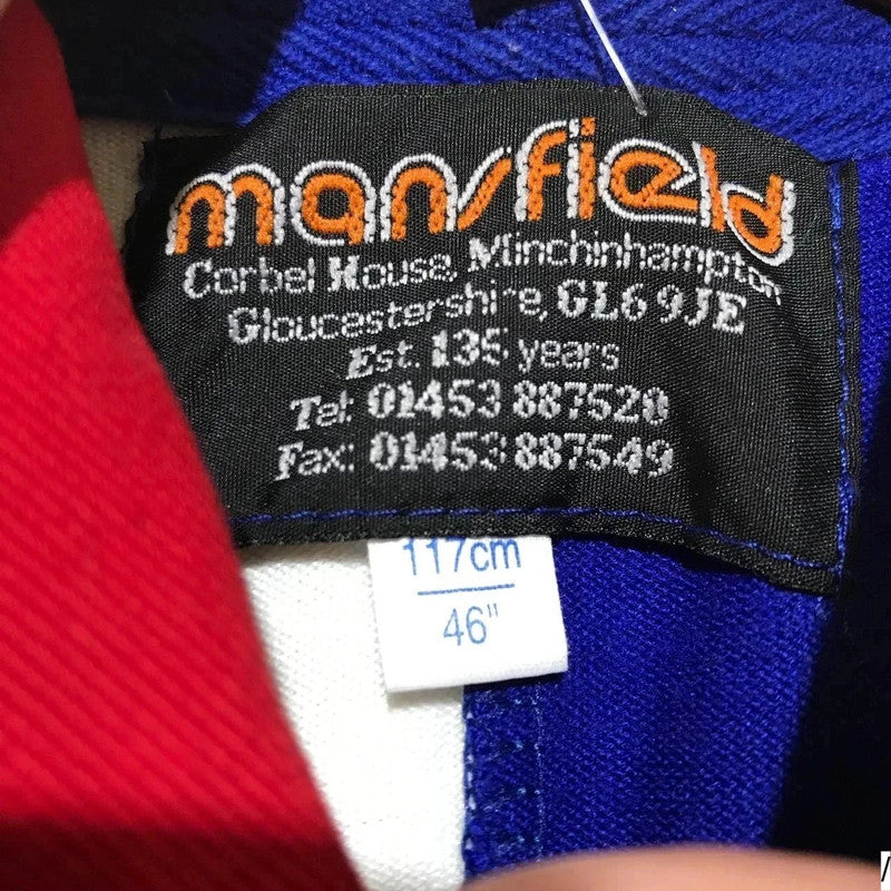 Vintage 2002 Colour Bloc Rugby Shirt BFB Tour - XL