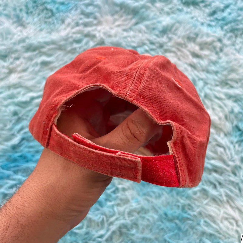 Coral Peach Corfu Tourist Cap