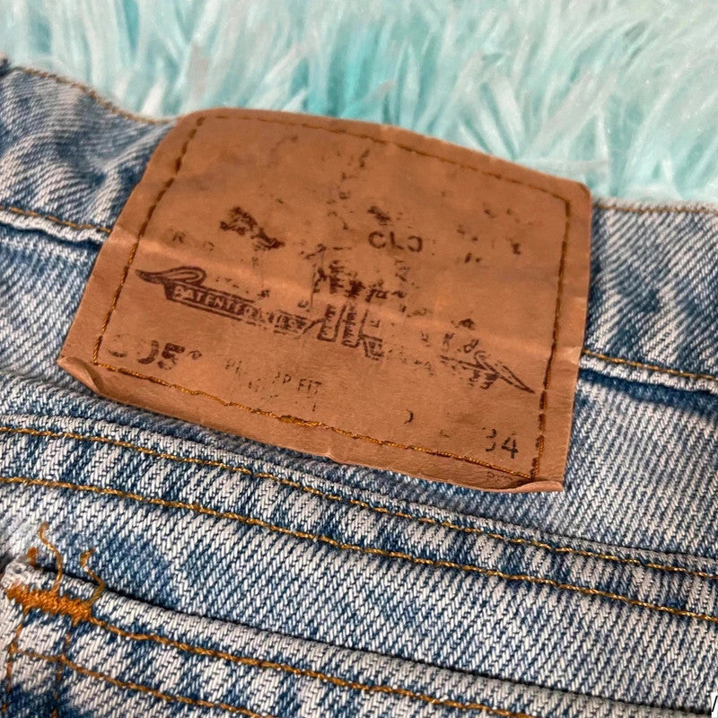 Vintage 80s Levi’s 505 Jeans Straight Leg Orange Tab - 32W 34L