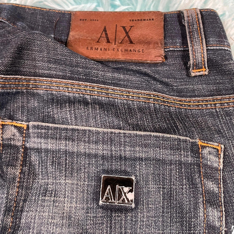 Navy Armani Exchange Jeans Straight Leg - 30W 30L