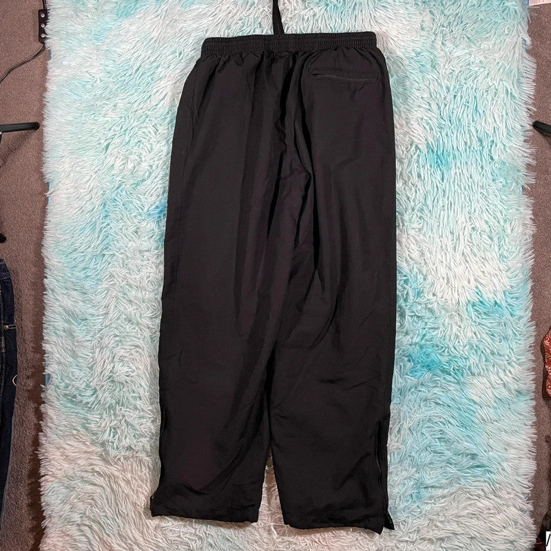 Vintage 00s Black Nike Tracksuit Bottoms - Large