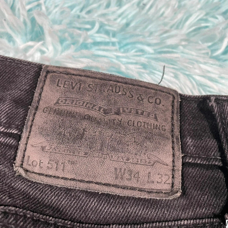 Black Levi’s Jeans 511 Slim Fit - W34 L32