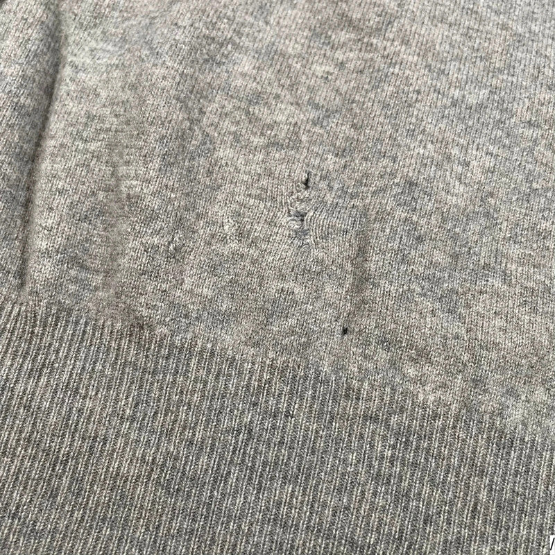 Grey Polo Ralph Lauren Wool Jumper - Medium