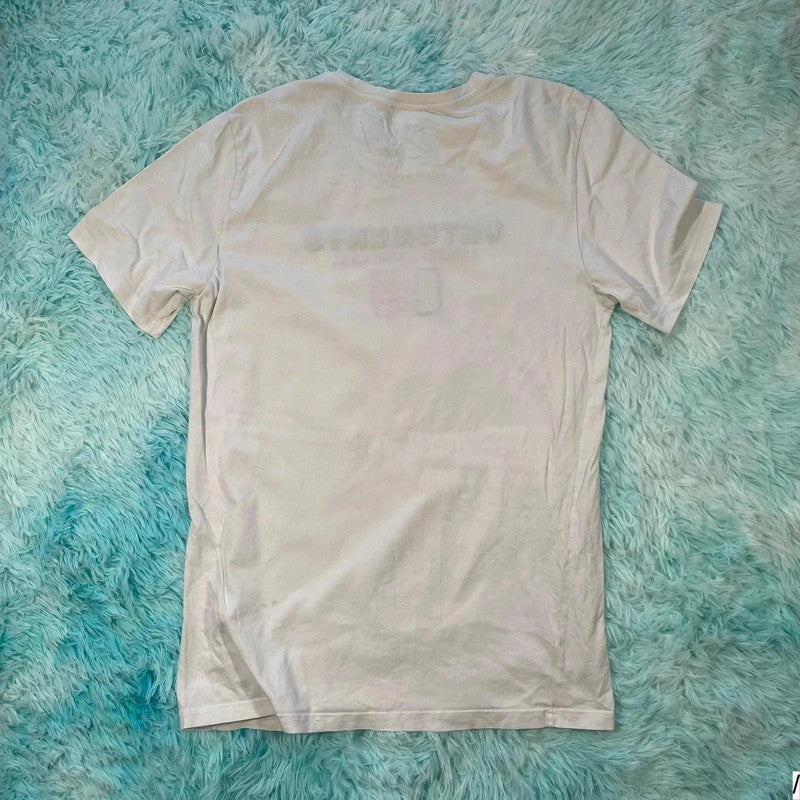 White Vetements Haute Couture T Shirt Spellout 2017