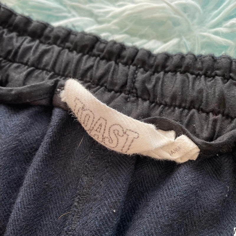 Navy Toast Culotte Wide trousers - XL