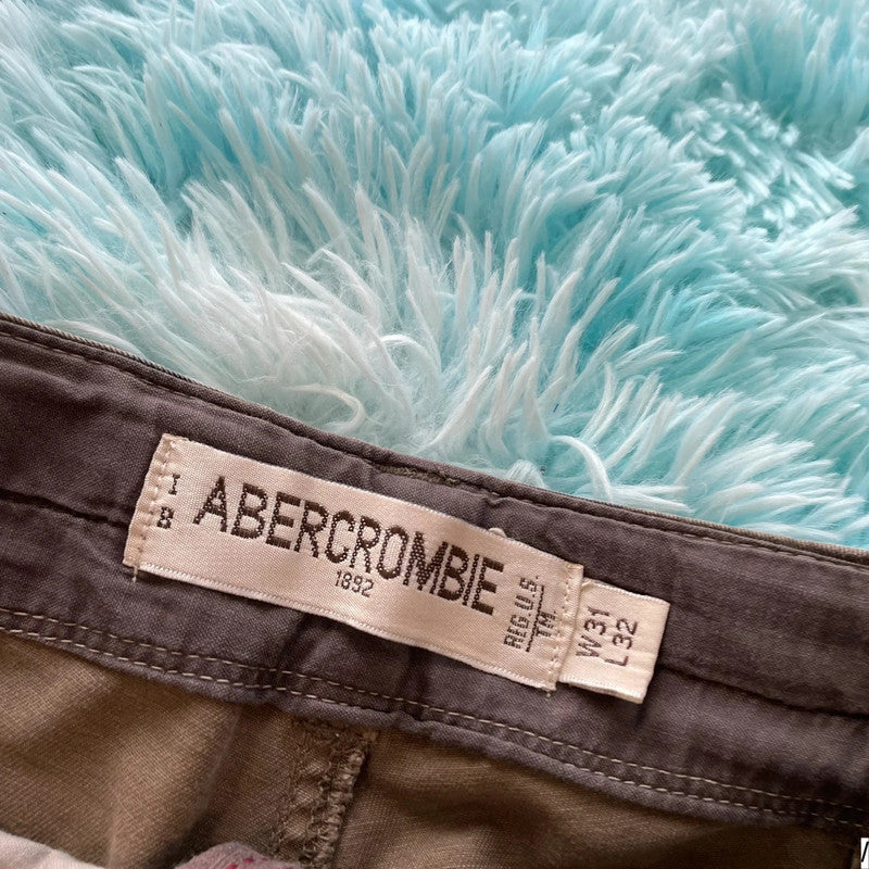 Vintage 00s Camo Abercrombie Army Cargo Pants - 31W 32L