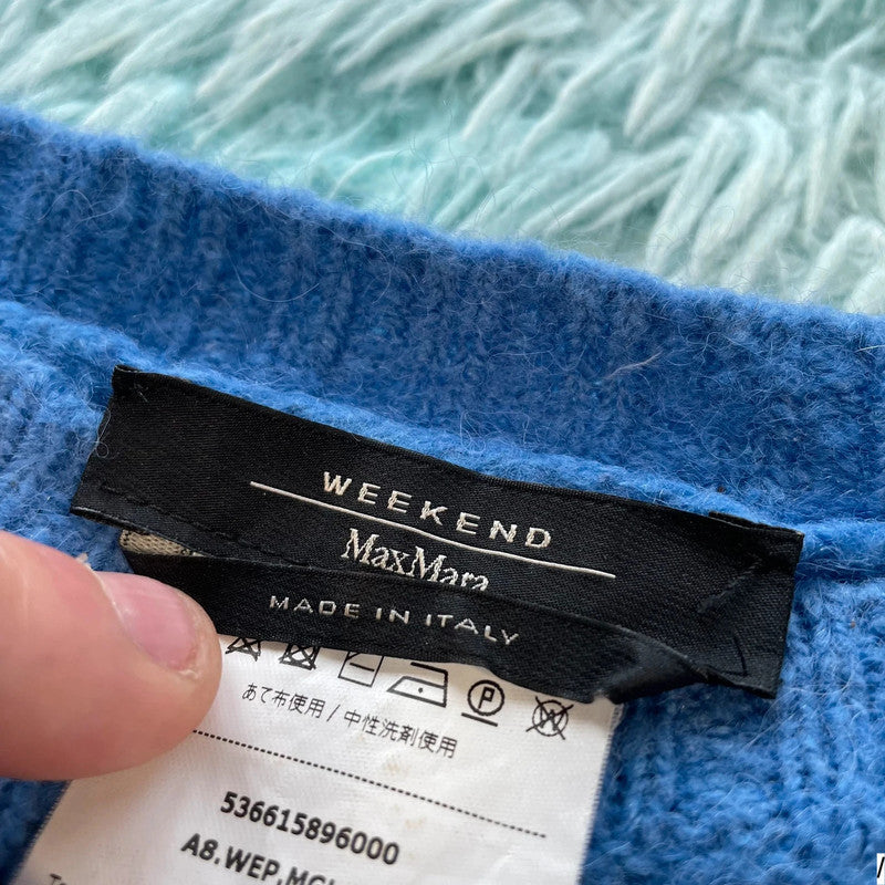 Blue Max Mara Weekend Jumper - Large