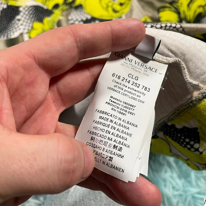 Patterned Versace Collection Sweatshirt - Large