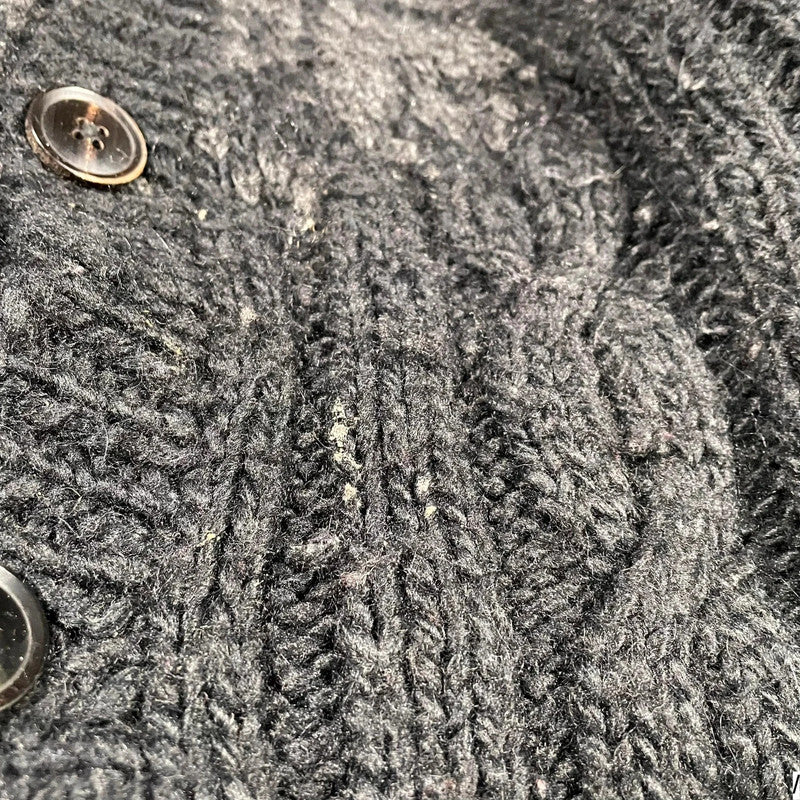 Grey AllSaints Handmade Knitted Cardigan - Mediun