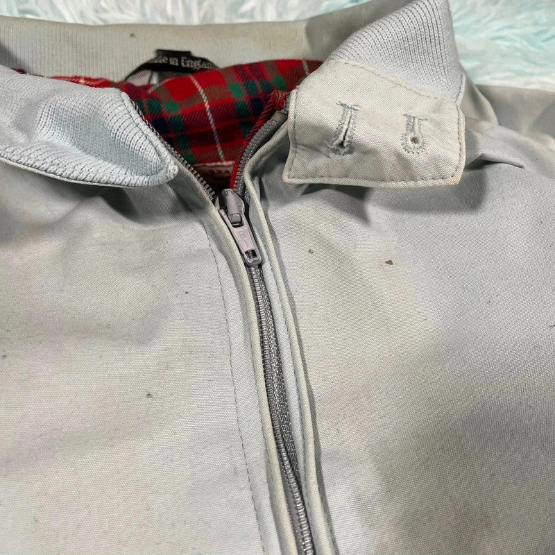 Vintage Light Blue Baracuta Bomber Jacket - XL
