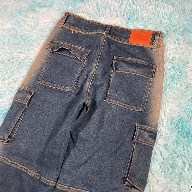 Princess Polly Cargo Jeans Low Waist - Size 10