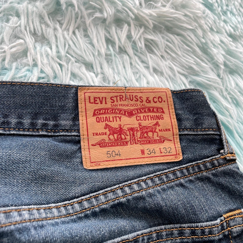 Vintage Levi’s 504 Jeans Straight Leg - W34 L32