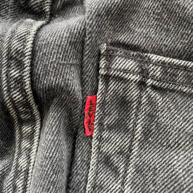 Black Levi’s 501 ST Jeans Straight Leg - W31 32L