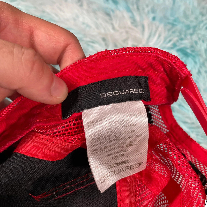 Red DSquared2 Cap