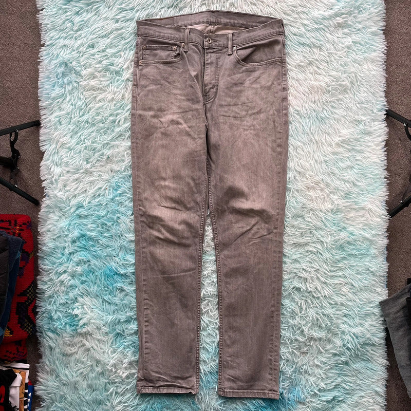 Grey Levi’s 511 Jeans Slim Straight Fit - W34 L34