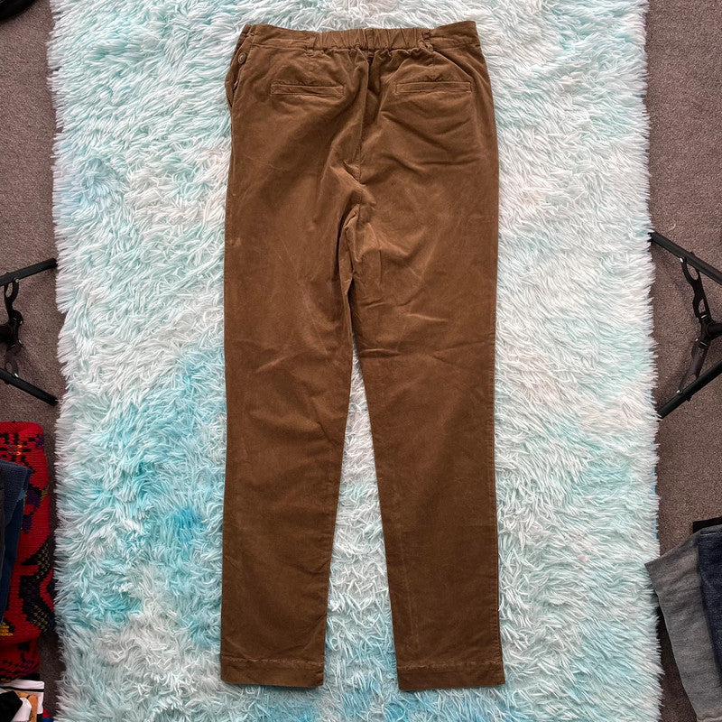 Khaki Seasalt Cornwall Trousers - Size 12