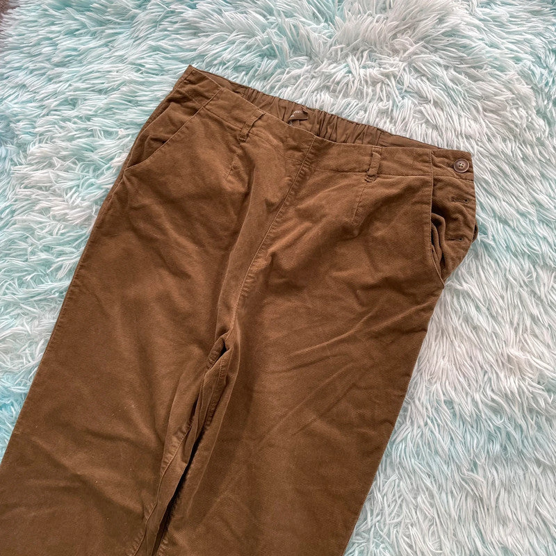 Khaki Seasalt Cornwall Trousers - Size 12