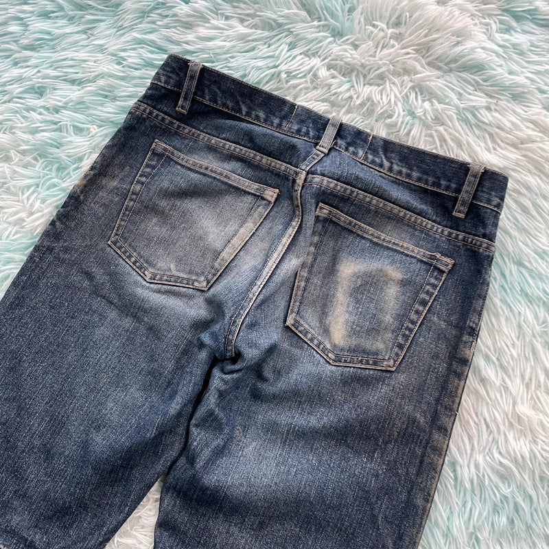 Vintage Y2K Moto Jeans Blagger Bootcut - W32 L34