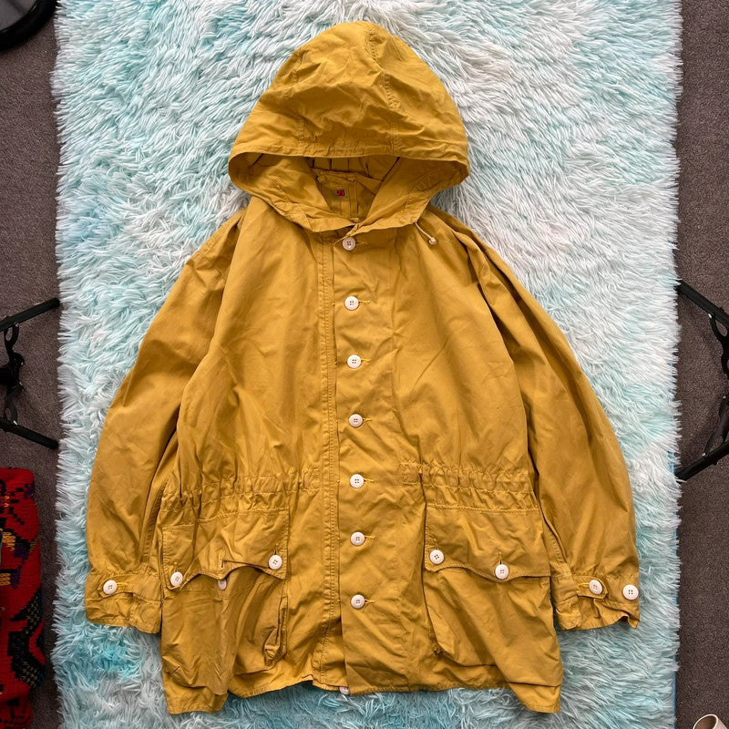 Vintage Yellow Swedish Snow Parka Smock Jacket 50 - 3XL