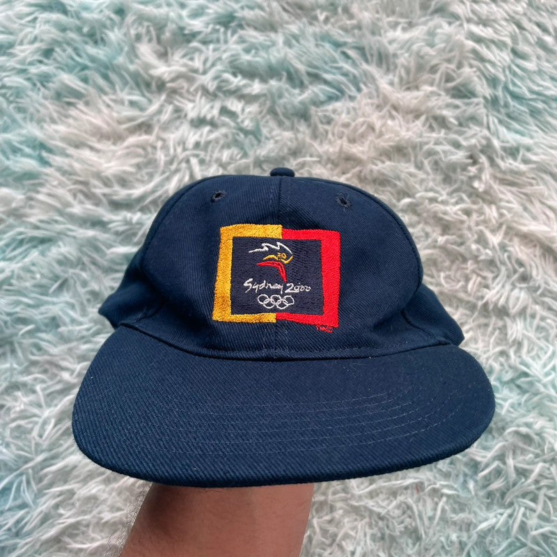 Vintage Navy Sydney 2000 Olympics Cap