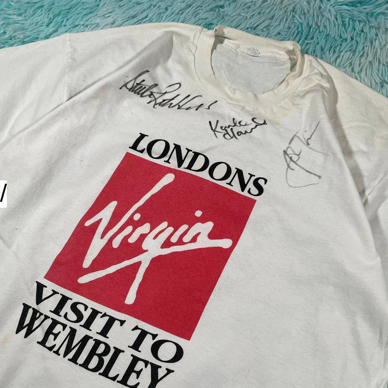 Vintage 1999 Virgin London Broncos T Shirt - XL