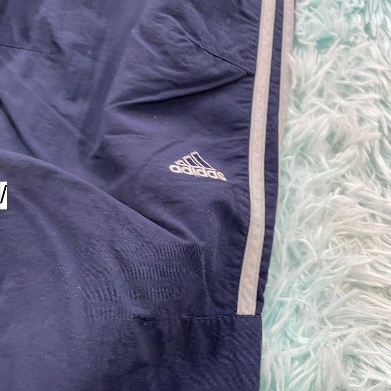 Vintage 90s Navy Adidas Tracksuit Bottoms - Size 10