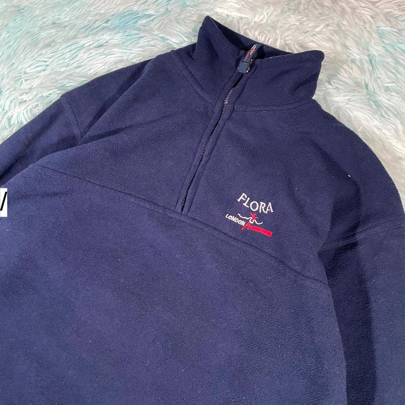 Vintage 2003 London Marathon Fleece Flora - Small