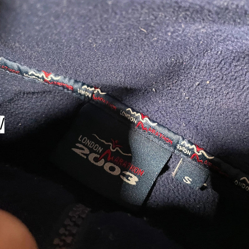 Vintage 2003 London Marathon Fleece Flora - Small