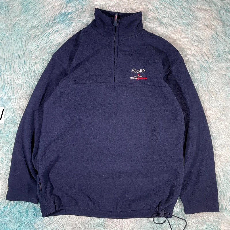 Vintage 2003 London Marathon Fleece Flora - Small