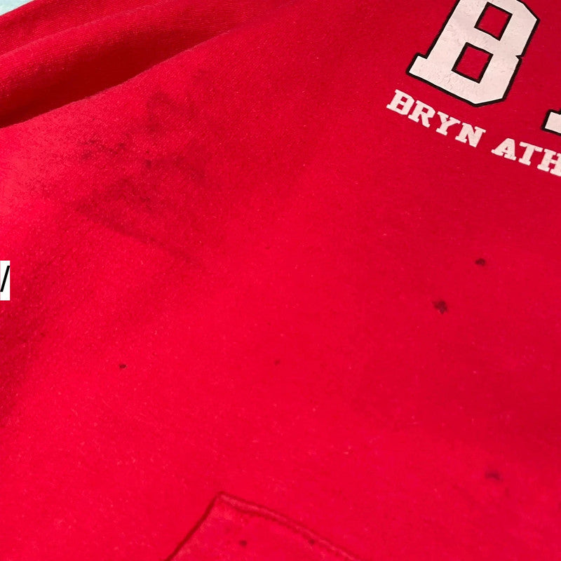 Red Champion Hoodie US College BACS - Large