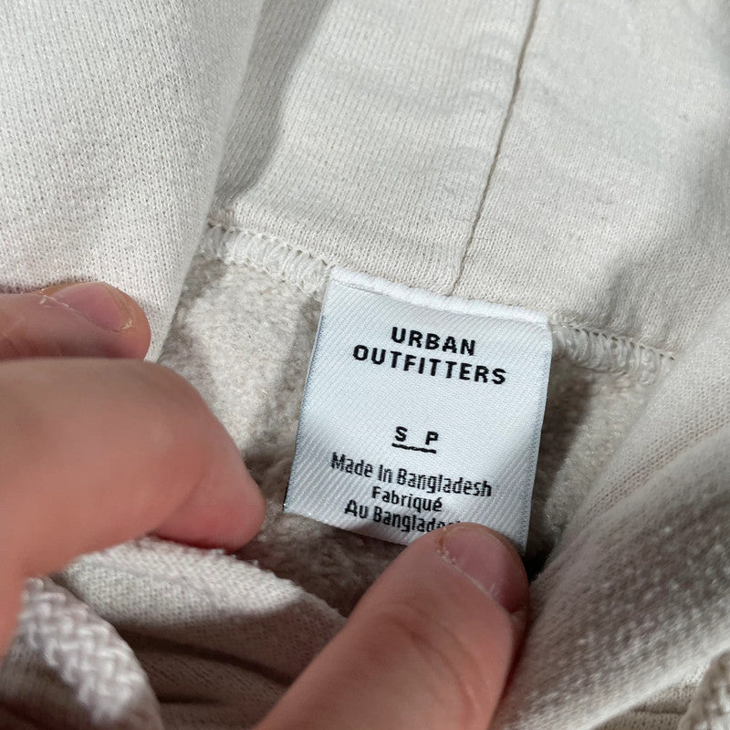 Cream White Urban Outfitters Graphic Hoodie - Small