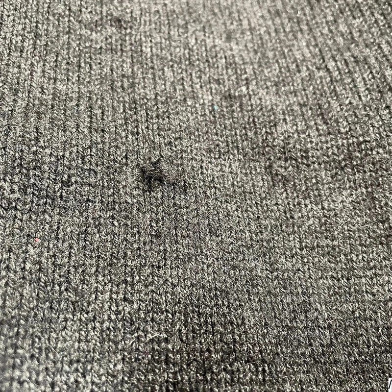 Dark Grey Patagonia Knitted Jumper Full Zip - XL