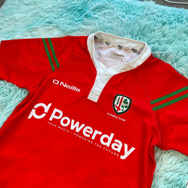 Red London Irish O’Neills Rugby Shirt - Large