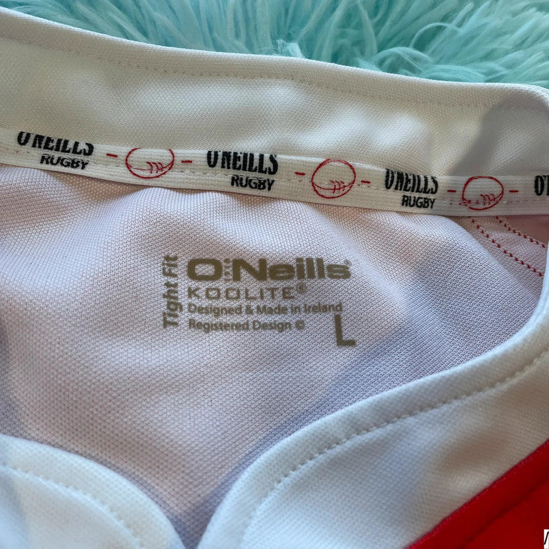 Red London Irish O’Neills Rugby Shirt - Large