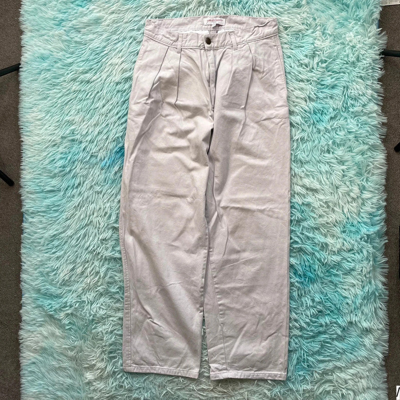 White Yardsale Skate Trousers - Small