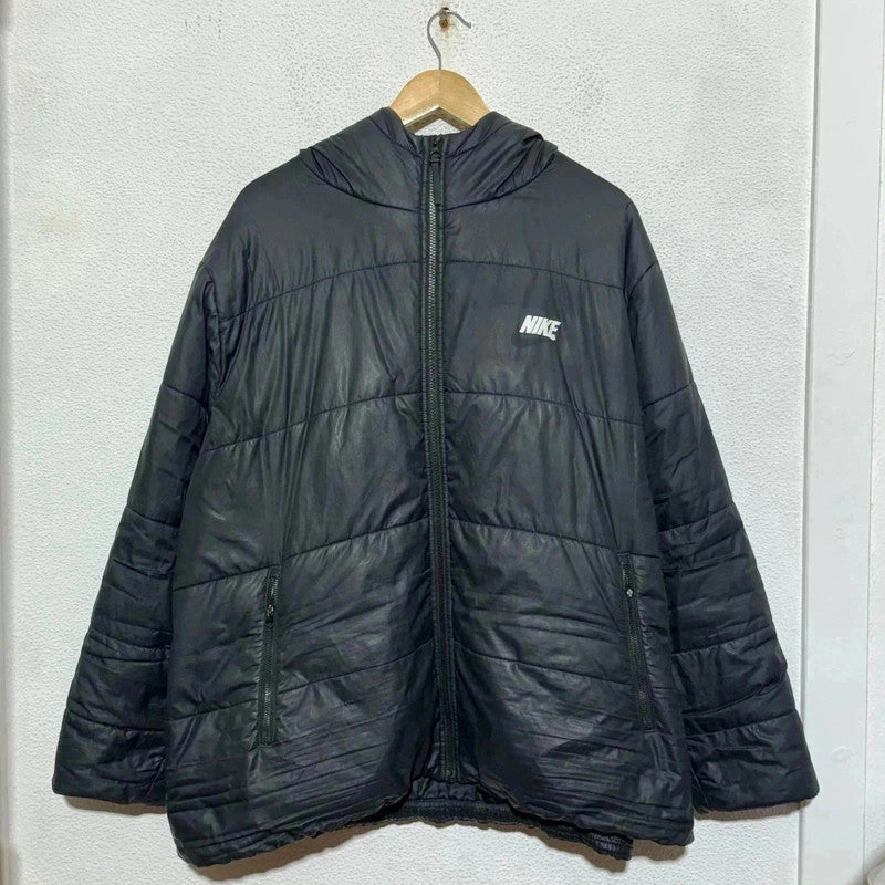 Black Nike Puffer Jacket Coat Swoosh - XXL