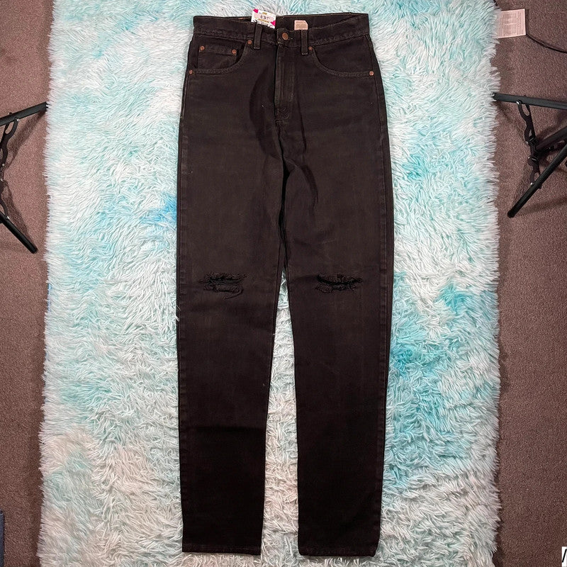 Vintage 90s Black Levi’s Jeans 555 Straight Leg - W32 L36