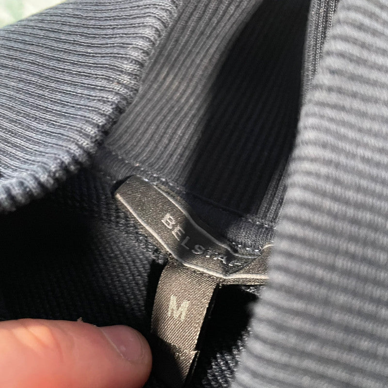 Navy Belstaff Sweatshirt Full Zip - Medium