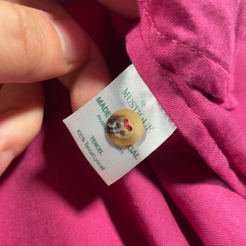 Dark Pink Mustique Shirt - Small
