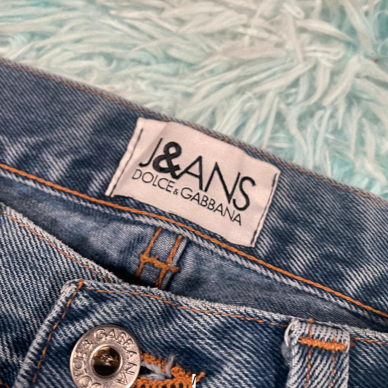 Vintage 00s Dolce & Gabbana Jeans Straight Leg - W35 L32