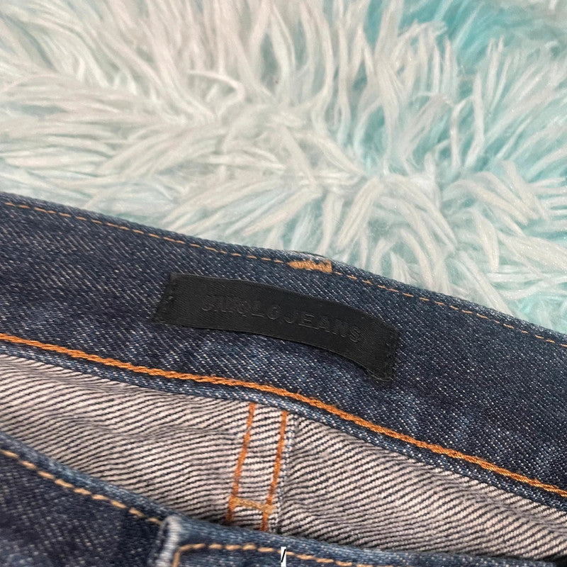 Blue Uniqlo Jeans Straight Leg - W35 L34