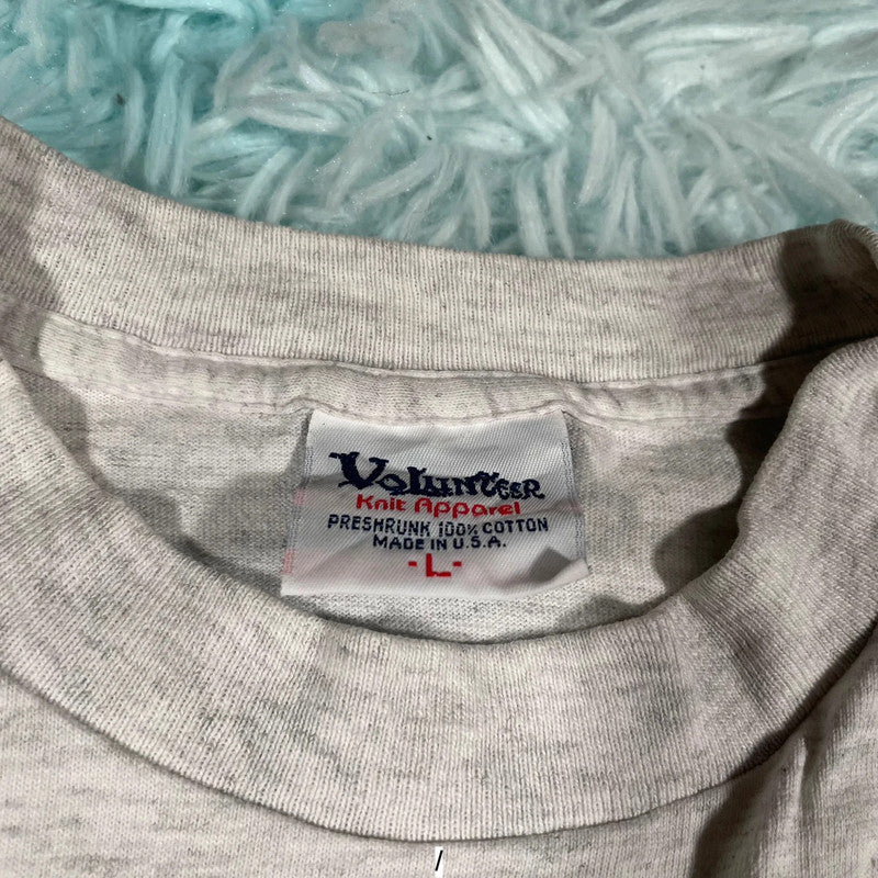 Vintage 90s Grey Kentucky Wildcats Graphic T Shirt - Large