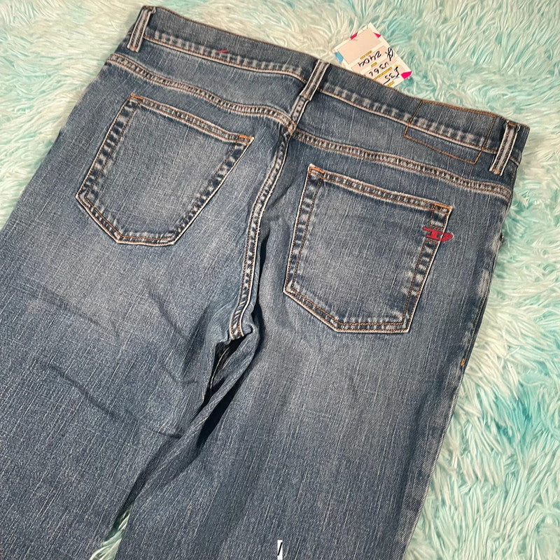 Vintage Diesel Jeans Tapered Straight Leg - 36W
