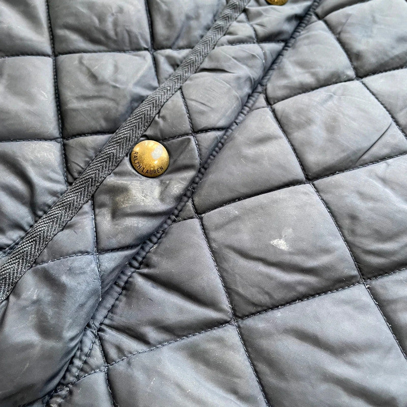 Navy Polo Ralph Lauren Quilted Gilet Jacket - Small