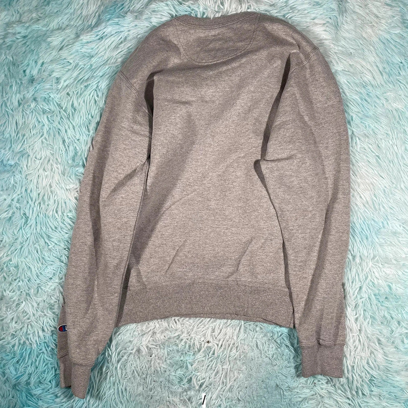 Vintage Grey Champion Sweatshirt - Small