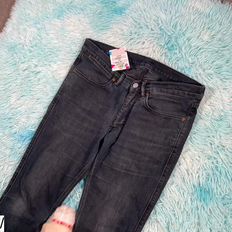Dark Navy Acne Studios Slim Jeans - 34W 32L