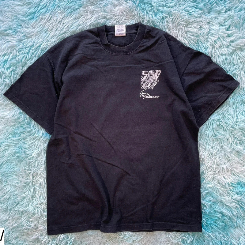 Vintage 1999 Black Jan Akkerman T Shirt - XL